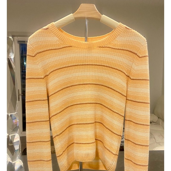 ALC striped sweater. Runs on the smaller side. No tears, odors, or stains. - Picture 2 of 4